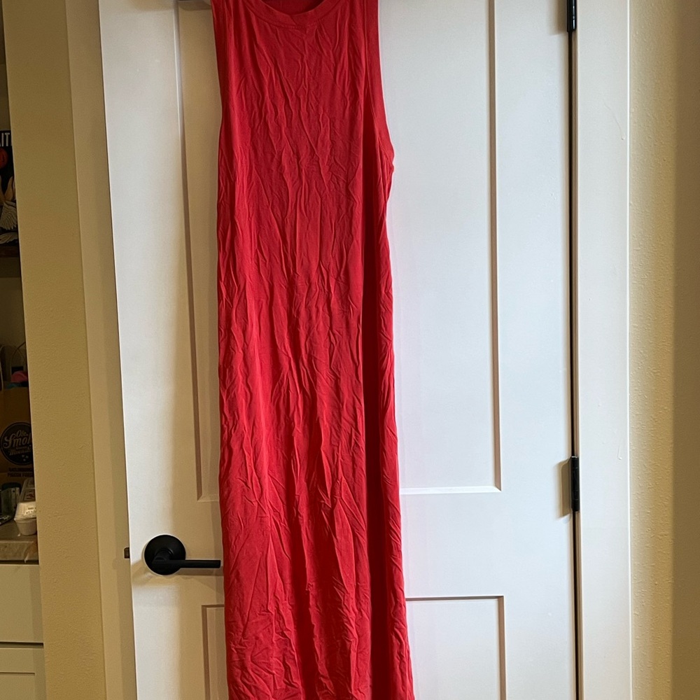 Lululemon Red Sleeveless Dress
